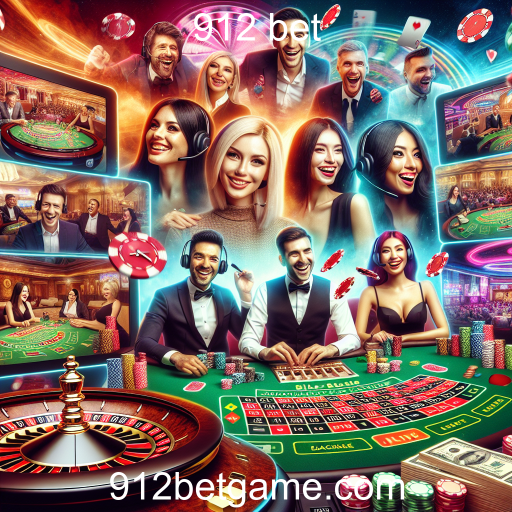 A Experiência dos Cassinos ao Vivo na 912 Bet